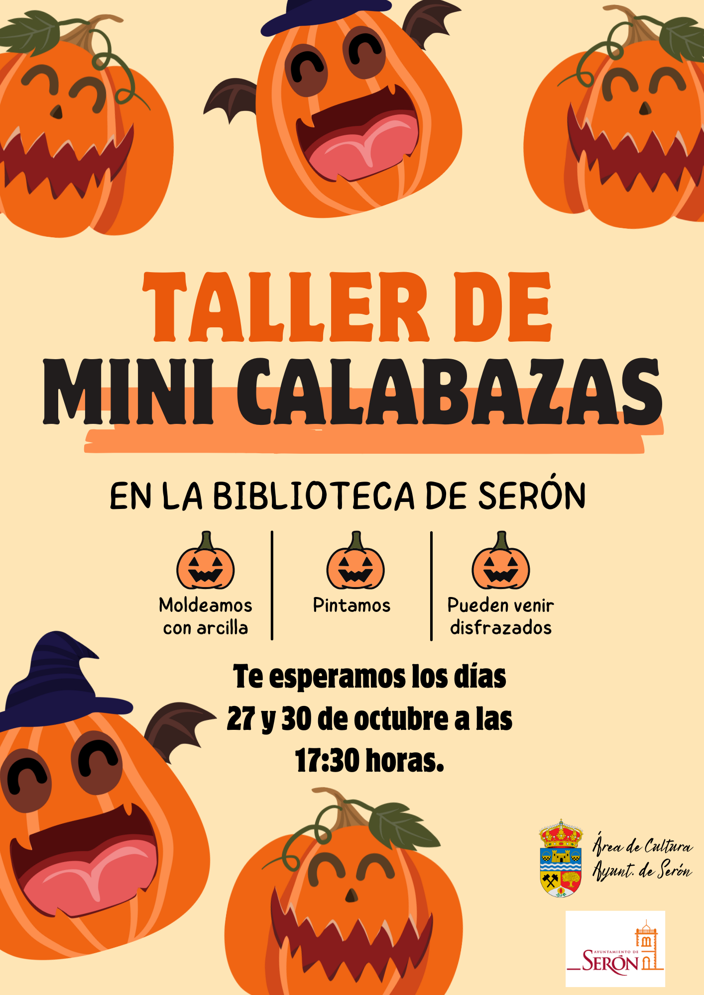 TALLER DE MINI CALABAZAS